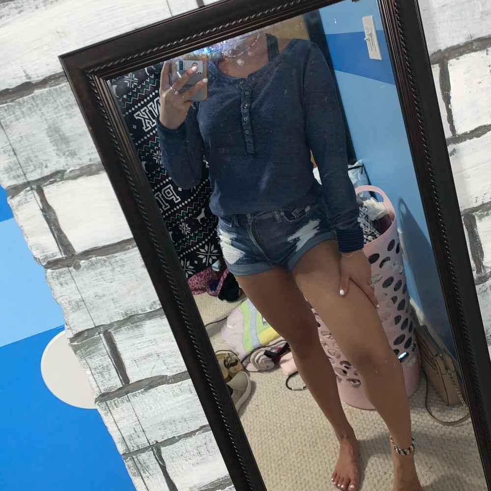 long sleeve cute tee